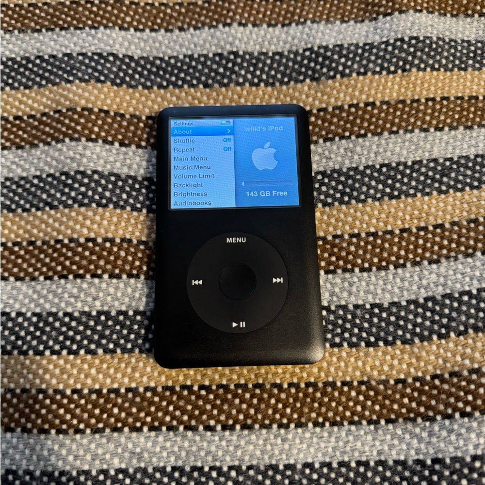 Apple Black iPod Classic